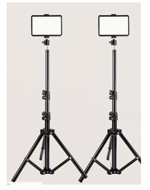 LED Fotolys sæt med Stativ